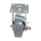 Vestil Rubber Swivel With Brake Caster 5 In. Diameter x 2 In. Width 661 Lb. Capacity Dark Gray/Gold CST-KSM-5X2MR-SWB - alternate 9